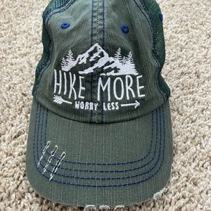 “Hike More Worry Less” Baseball Hat
